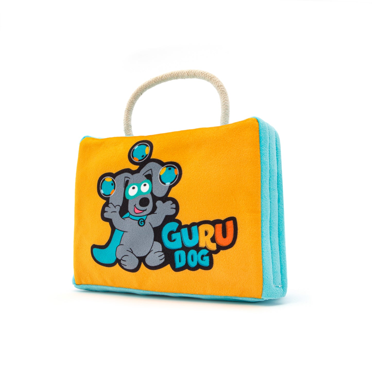 GURU Fun Box Plush Puzzle Dog Toy Juggling Large 850048425392