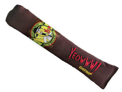 Yeowww! Cigars Catnip Toy Brown 7 in 24 Pack - Cat