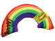 Yeowww! Rainbow Catnip Toy Multi - Color 6 in - Cat