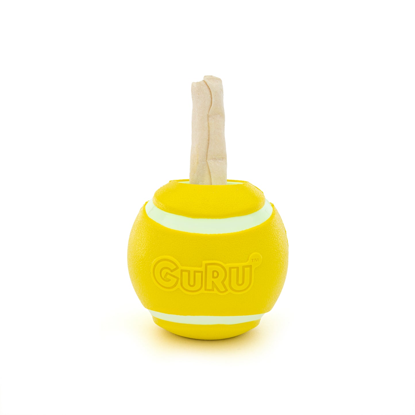 GURU Tennis Treat Holder Ball Dog Toy Medium 850050756422