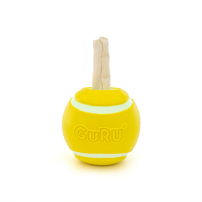 GURU Tennis Treat Holder Ball Dog Toy Medium 850050756422