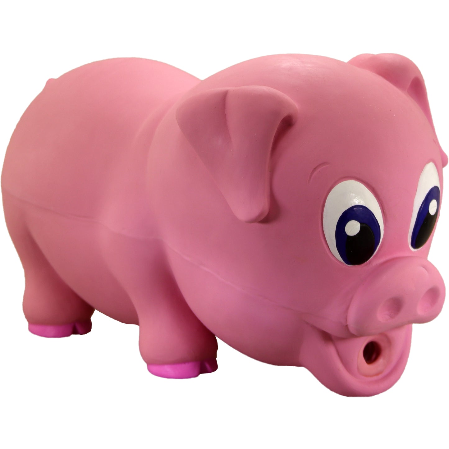 Petsport USA NaturFlex Natural Latex Rubber Dog Toy Pig Large, 8 in 713080180127