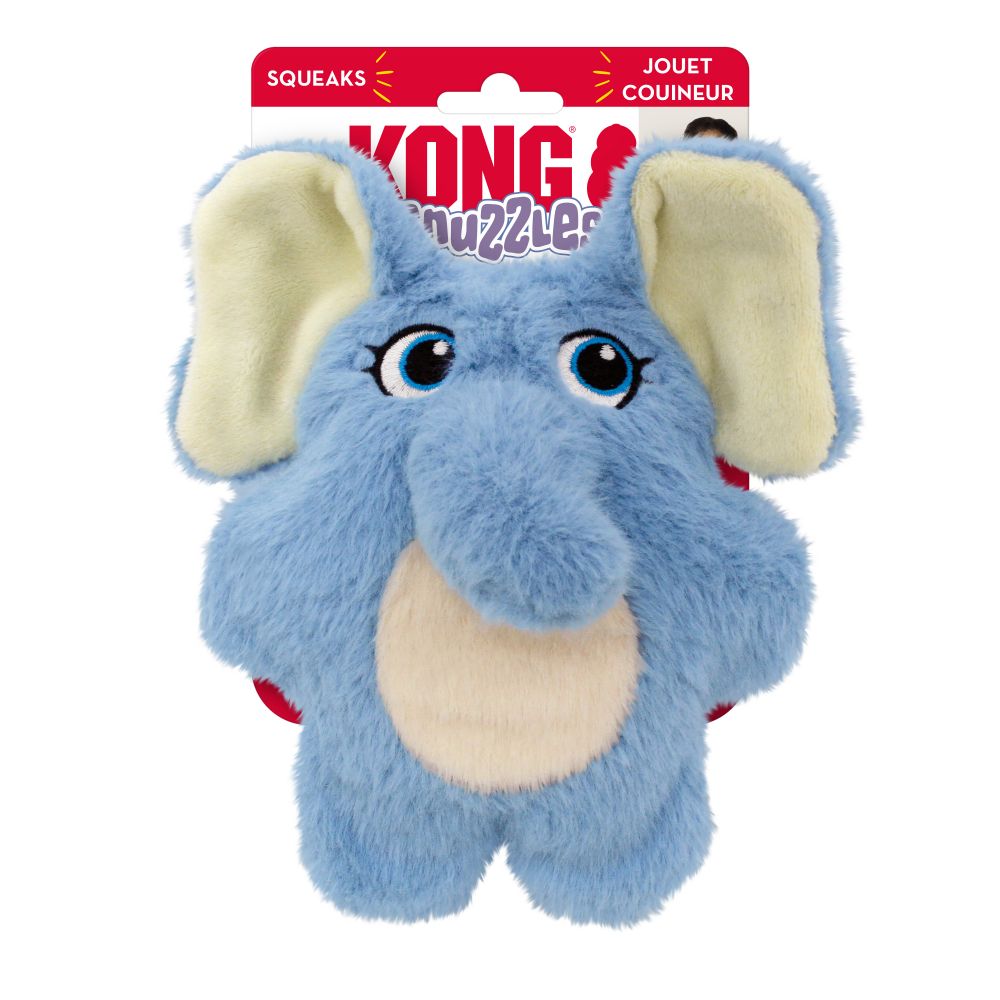 KONG Snuzzles Kiddos Dog Toy Elephant Small 035585498485