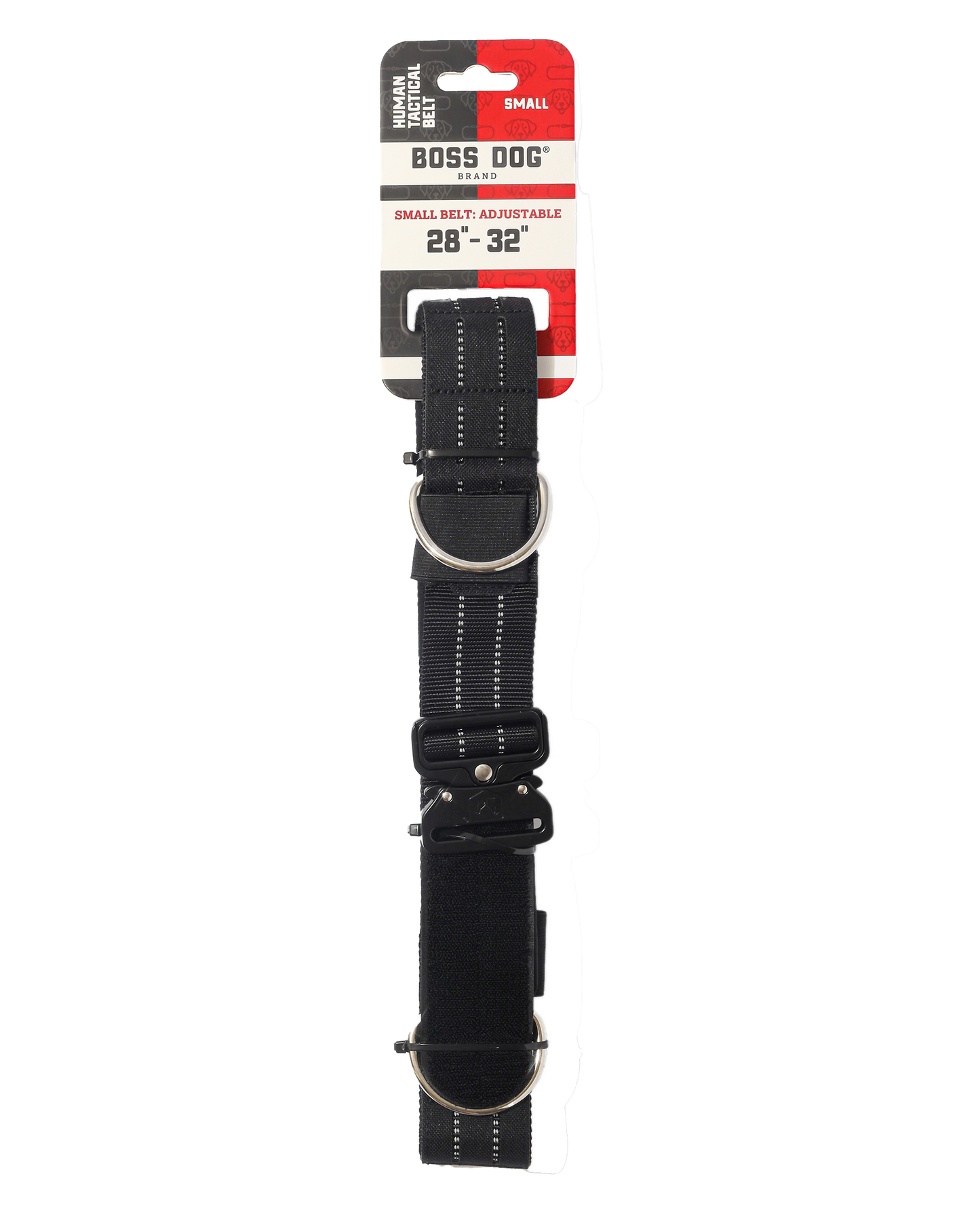 Boss Dog Human Boss Tactical Utility "Dog Walker" Belt Black Small(28-32In Waist) 850065051123