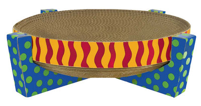 Petstages Easy Life Scratch, Snuggle and Rest Cat Scratcher Scratching Pad Multi-Color 871864003946