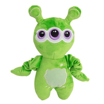 Snugarooz Venus the Alien Plush Dog Toy 10 in 810120995274