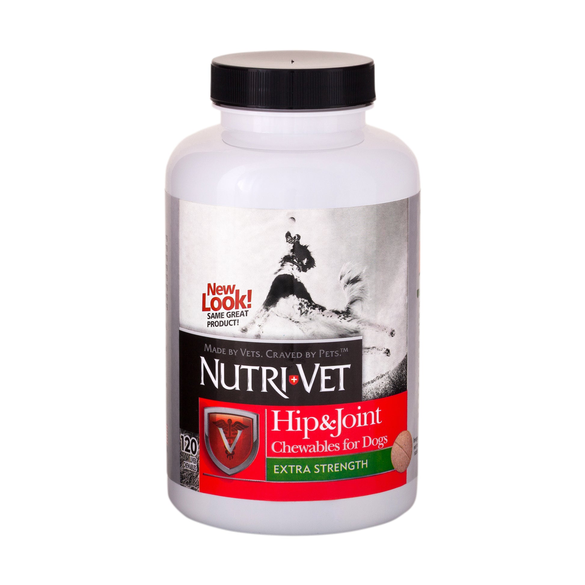 Nutri-Vet Hip & Joint Extra Strength Chewables for Dogs Liver 120ct 120 ct 669125666647