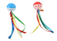 Max & Marlow Ball with Ribbon Assorted Color Cat Value Toys Display 24ea/24Pc 810162077211