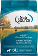 NutriSource Dry Dog Food Chicken & Rice 12 lb 073893260110