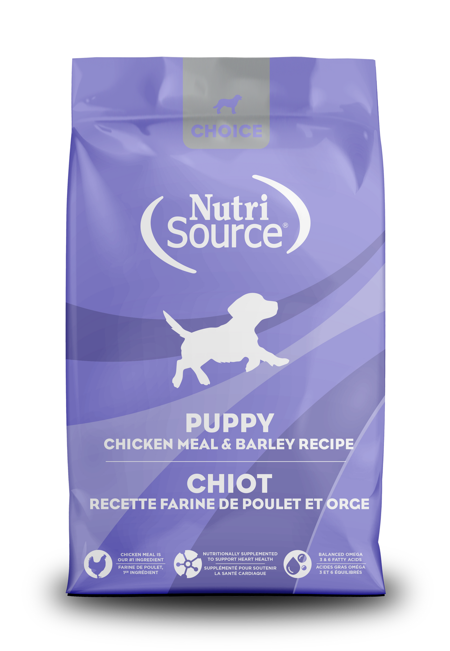 NutriSource Choice Puppy Dry Dog Food Chicken 5 lb 073893230267