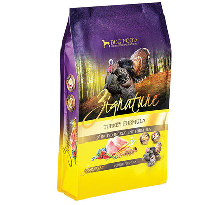 Zignature Dog Grain Free Turkey 4lb 888641131082