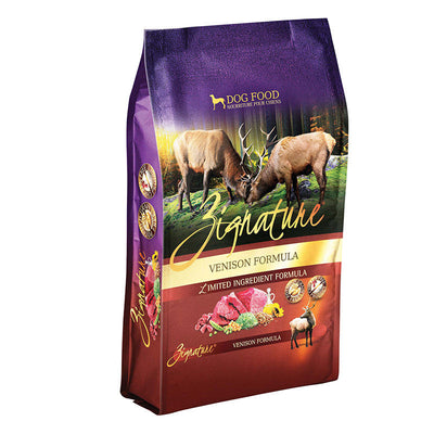 Zignature Dog Grain Free Venison 4lb 888641131426