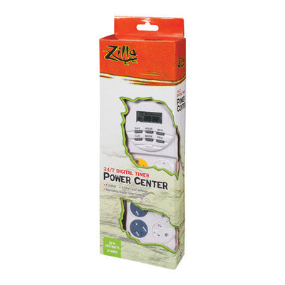 Zilla 24/7 Digital Timer Power Center - Aquarium