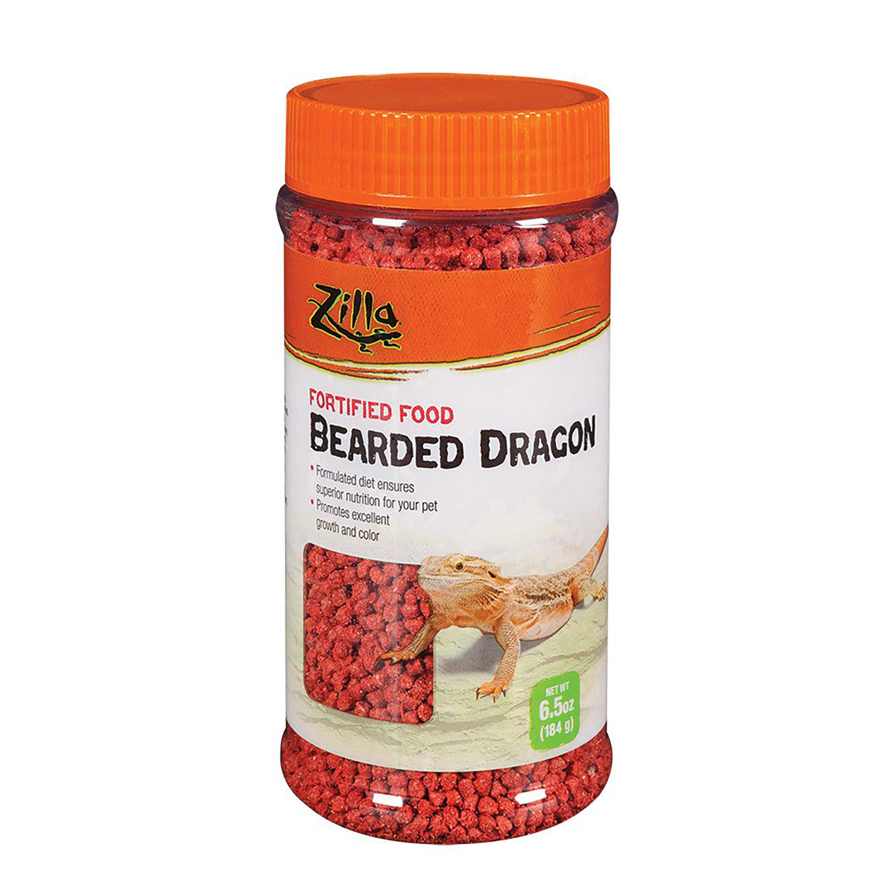 Zilla Bearded Dragon Extruded Food Pellets 6.5 Ounces