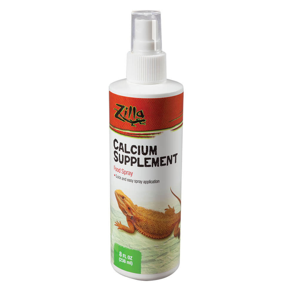 Zilla Calcium Supplement Spray 8 Fluid Ounces