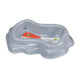 Zilla Durable Dishes Gray Large - Reptile