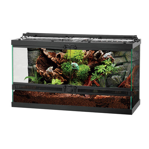 Zilla Front Opening Terrariums 30 x 12 16 Inches - Reptile