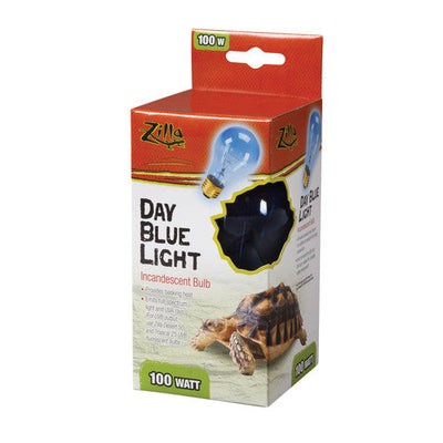 Zilla Incandescent Bulbs Day Blue 100 Watts - Reptile