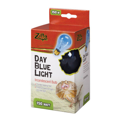 Zilla Incandescent Bulbs Day Blue 150 Watts - Reptile