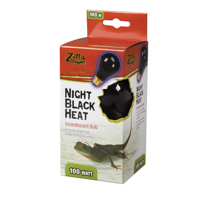 Zilla Incandescent Bulbs Night Black 100 Watts