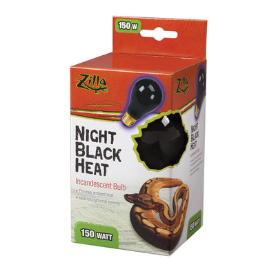 Zilla Incandescent Bulbs Night Black 150 Watts