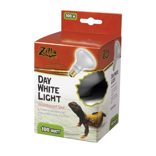 Zilla Incandescent Spot Bulbs Day White 100 Watts - Reptile
