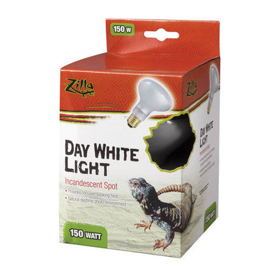 Zilla Incandescent Spot Bulbs Day White 150 Watts - Reptile