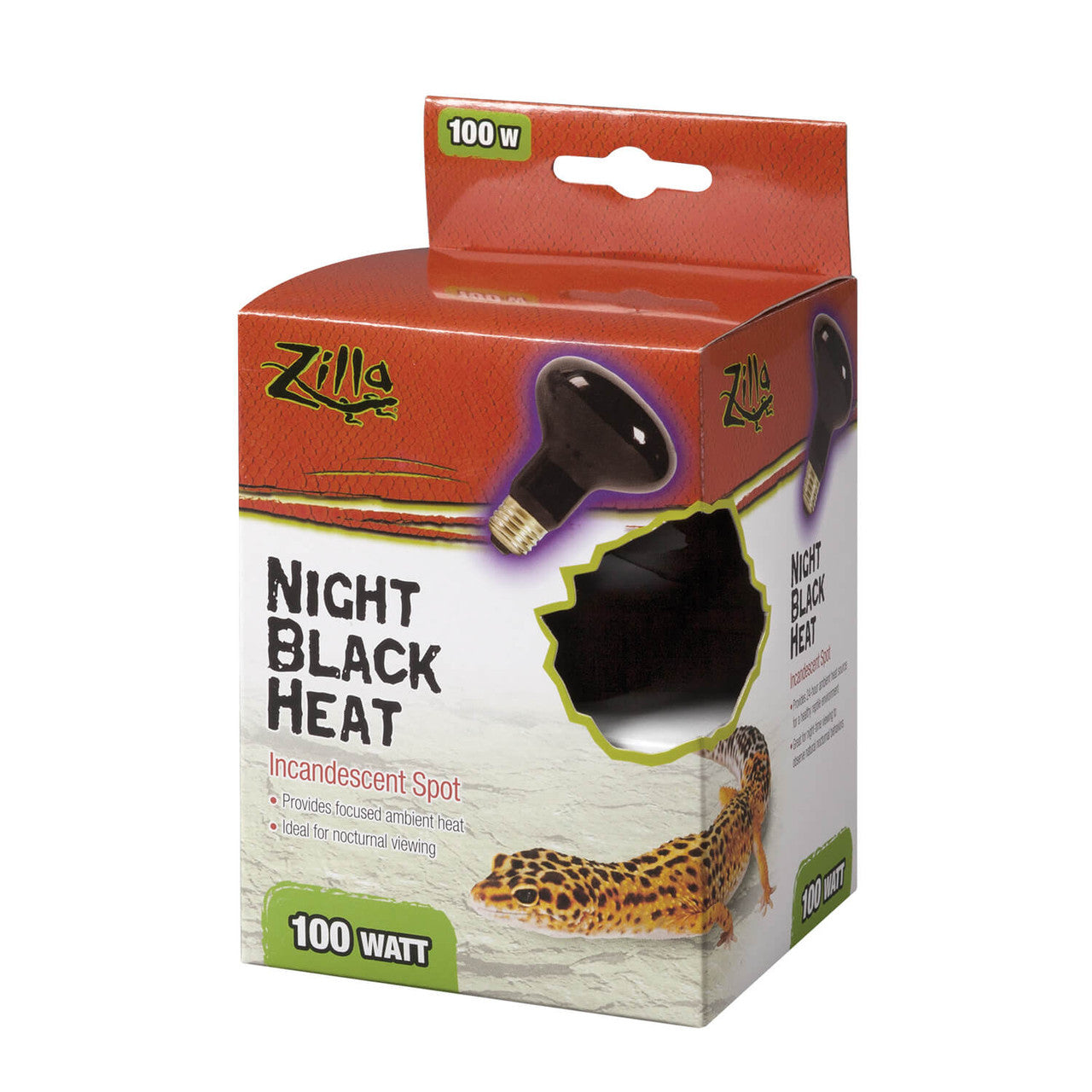 Zilla Incandescent Spot Bulbs Night Black 100 Watts