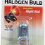 Zilla Light & Heat Mini Halogen Bulbs Night Red 25 Watts - Reptile