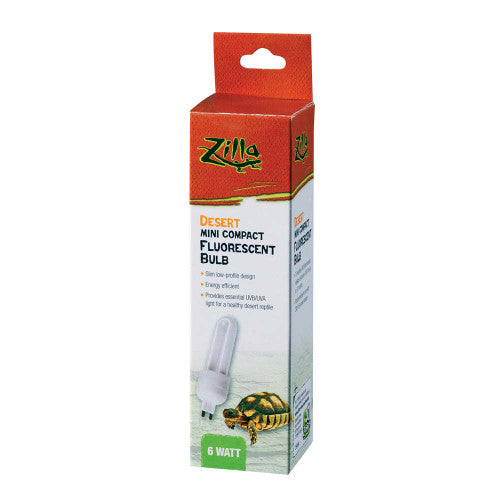 Zilla Mini Compact Fluorescent Bulbs Desert One Size - Reptile
