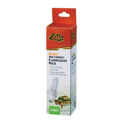 Zilla Mini Compact Fluorescent Bulbs Desert One Size