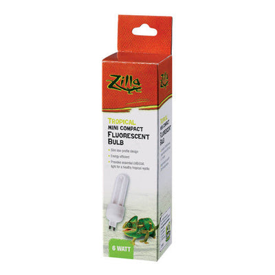 Zilla Mini Compact Fluorescent Bulbs Tropical One Size - Reptile