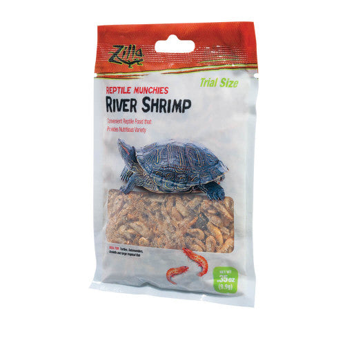 Zilla Reptile Munchies River Shrimp.35 Ounces