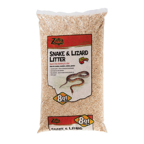 Zilla Snake & Lizard Litter 8 Quarts - Reptile
