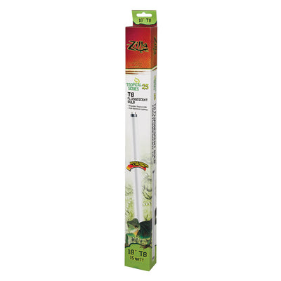 Zilla T8 Fluorescent Bulbs Tropical Series 25, 15 Watts