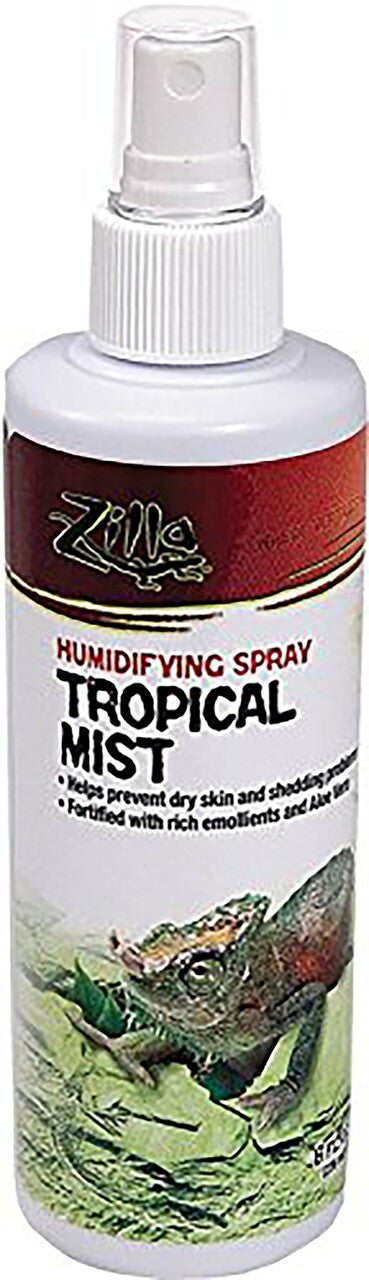 Zilla Tropical Mist Humidity Spray 8 Fluid Ounces