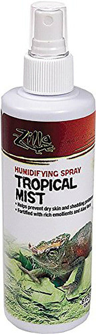 Zilla Tropical Mist Humidity Spray 8 Fluid Ounces - Reptile