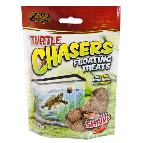 Zilla Turtle Chasers Shrimp 2 Ounces - Reptile