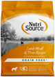 NutriSource Grain Free Dry Dog Food Lamb Meal & Peas 12 lb 073893291077