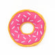 ZippyPaws Donutz Dog Toy Strawberry Jumbo XL