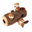 ZippyPaws Zippy Burrow Dog Toy Chipmunks Log XL