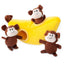 ZippyPaws Zippy Burrow Dog Toy Monkey 'n Banana MD