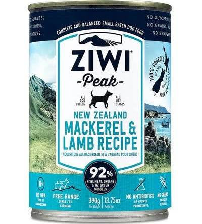 Ziwipeak Mkrl/lmb Dog 12/13.75 oz {L - x}