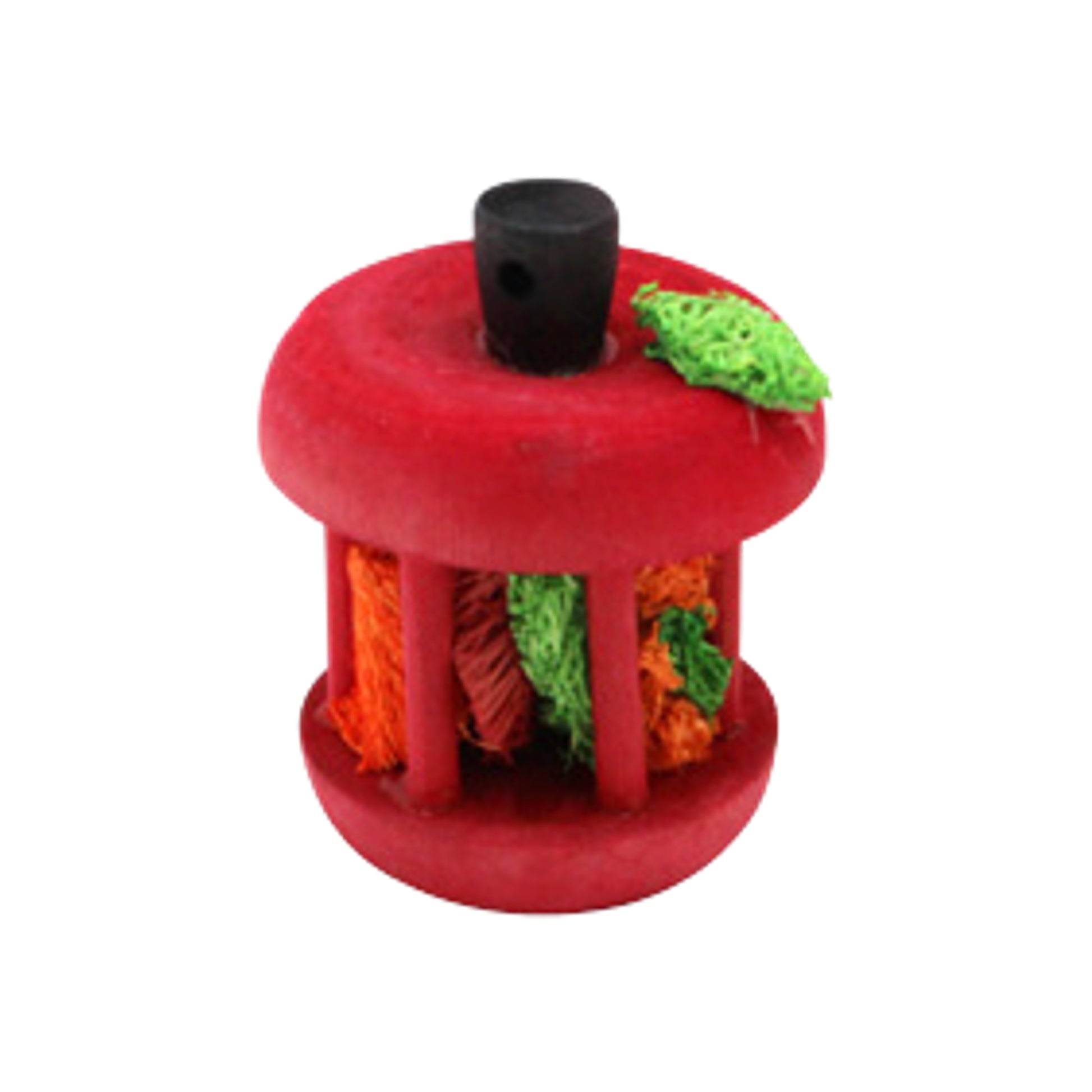 A & E Cages Nibbles Foraging Apple Small Animal Chew Toy 644472004274