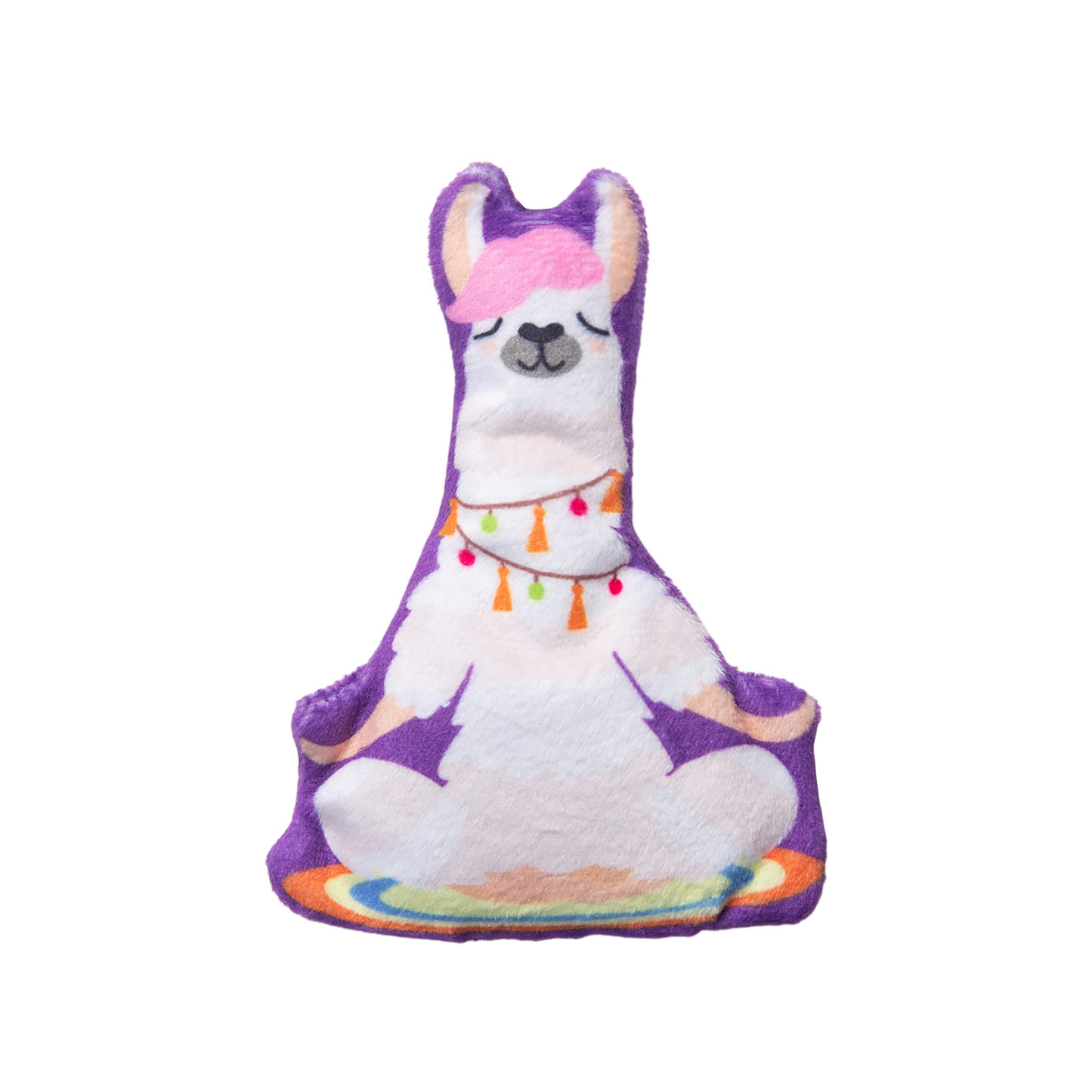 Snugarooz Kitty Llamaste w/Catnip Plush Cat Toy 4 in 632726319311