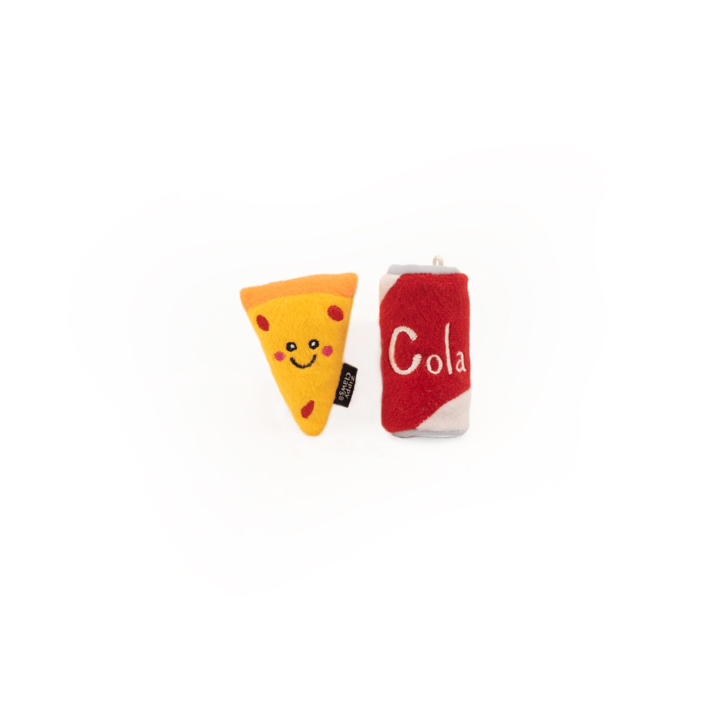 ZippyPaws NomNomz Dog Toy Pizza & Cola 810032685201