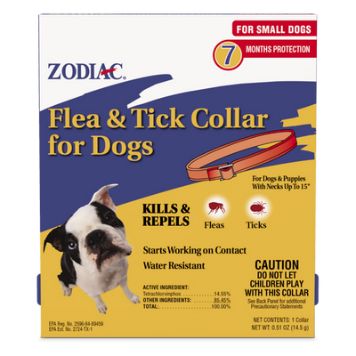 Zodiac Flea and Tick Collar for Dogs Small - Dog