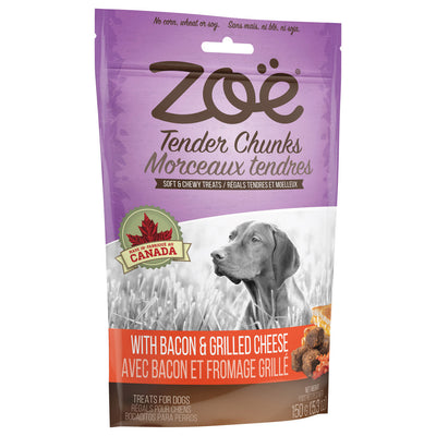 Zoe Tender Chunks, 5.3 oz, Cheese/bacon 022517920435