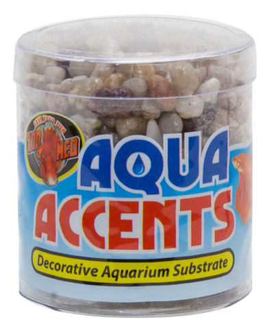 Zoo Med Aqua Accents River Pebbles Light 8 oz