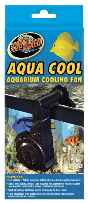 Zoo Med Aqua Cool Aquarium Cooling Fan Black